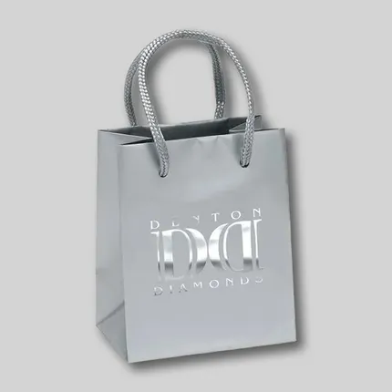 Glossy Laminated Promotional Paper Shopping Bag