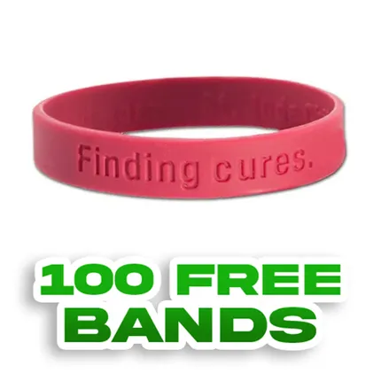 Debossed Silicone Wristband Bracelet                