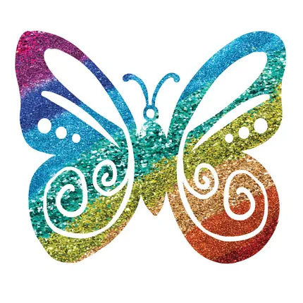 Glitter Tattoos - Temporary Tattoos - 3" x 4"