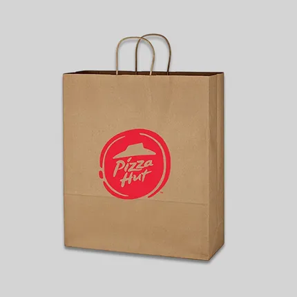 KRAFT PAPER BROWN SHOPPING BAG-42