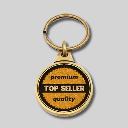 Custom Die Struck Metal Keychain