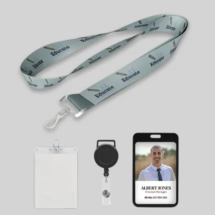 1 inch Dye Sublimation Lanyard-A