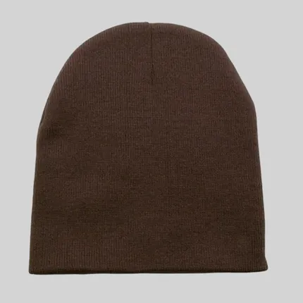 Short Knit Beanie