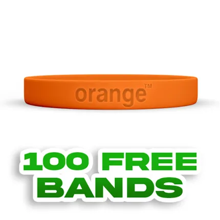 Custom Debossed Wristbands