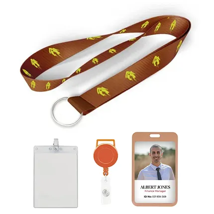 Custom Nylon Lanyards - A