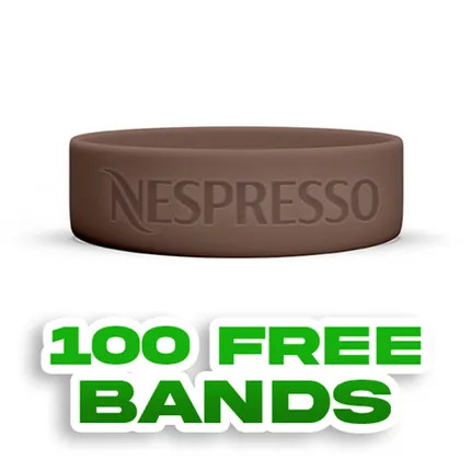 Debossed Silicone Wristband Bracelet            