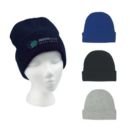 Knit Beanie with Cuff