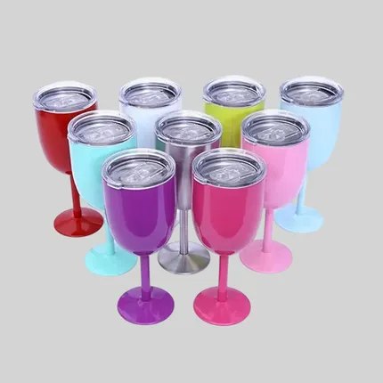 10 oz Stainless Steel Insulated Goblet