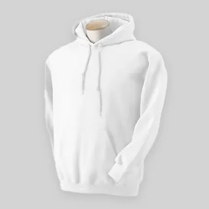 Gildan 9.3 oz 50/50 Ultra Blend Hooded Pullover - White/Neutral