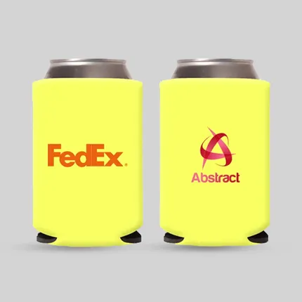 Collapsible Beverage Can Cooler Holder