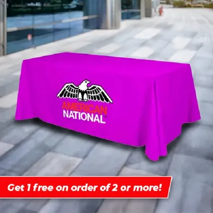 Custom Rectangle Table Covers - Full Color