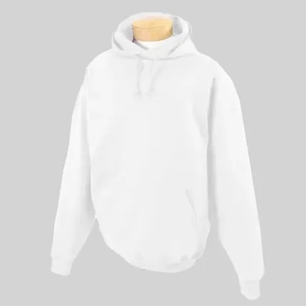 Jerzees Youth 8 oz 50/50 Nublend Hooded Pullover - White/Neutral