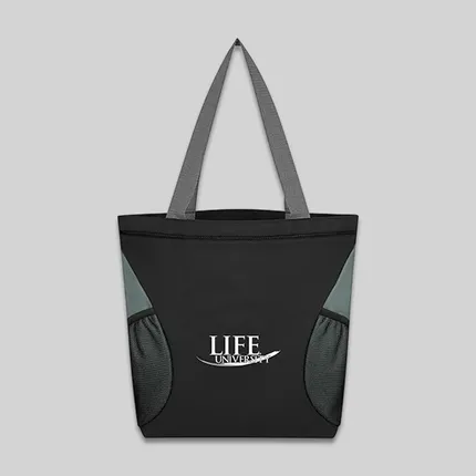 MESH ACCENT TOTE BAG