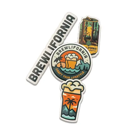 Custom Shape Kiss-Cut Stickers