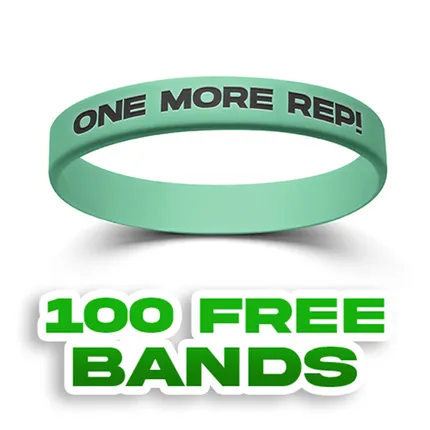 Colorfilled Silicone Wristband Bracelet          