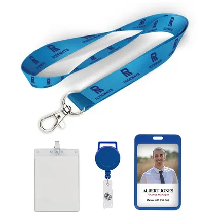 Custom Nylon Lanyards-B