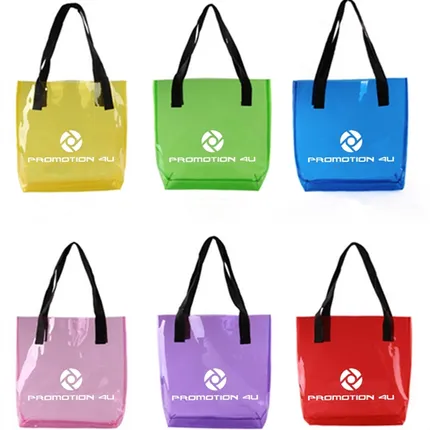 Plastic Grocery Tote Bag