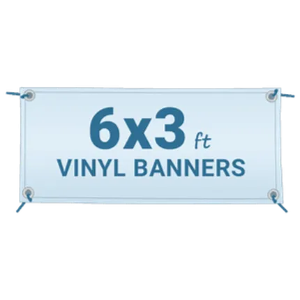 6′ X 3′ Vinyl Banner