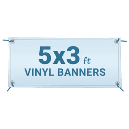 Vinyl Banner 5′ X 3′ 