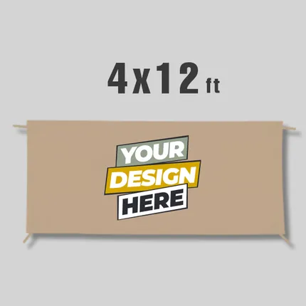 Vinyl Banner 4' x 12'