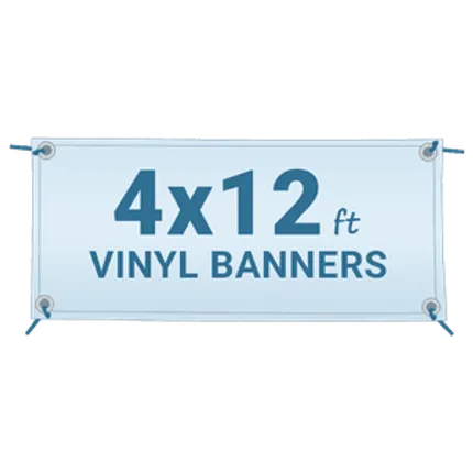 Vinyl Banner 4' x 12'