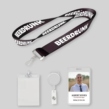 Custom Polyester Lanyards-A  