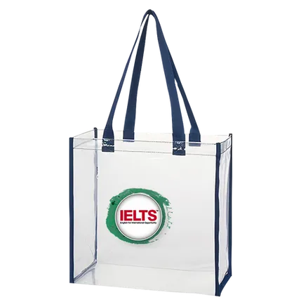 Budget Custom Clear Tote Bag  