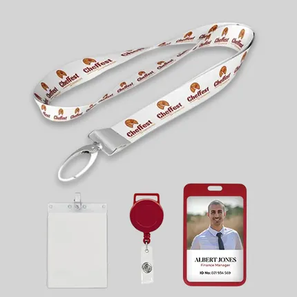 5/8 inch Dye Sublimation Lanyard-A