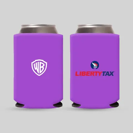 Most Popular Can Cooler Holder With Custom Print   