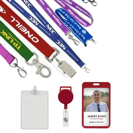 Low Cost Custom Polyester Lanyards     