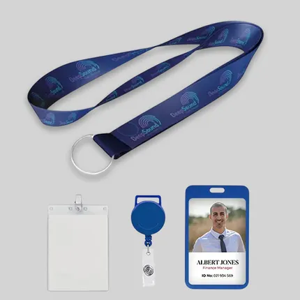 3/4 inch Dye Sublimation Lanyard-A