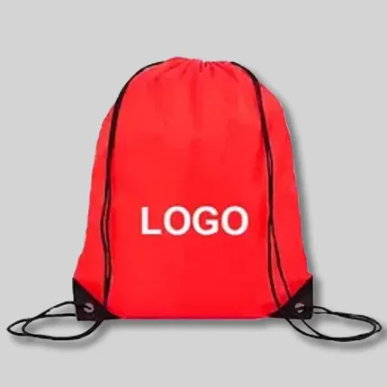 Affordable Nylon Drawstring Backpack - EB