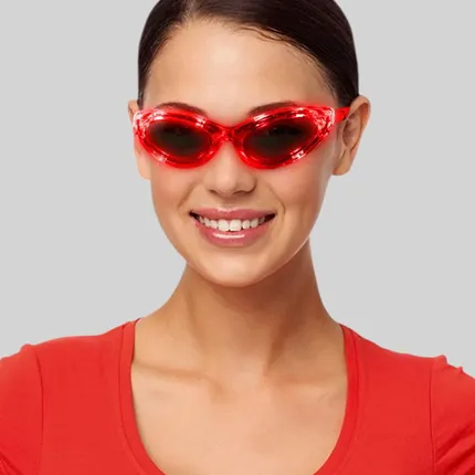 LED Red Sunglasses 