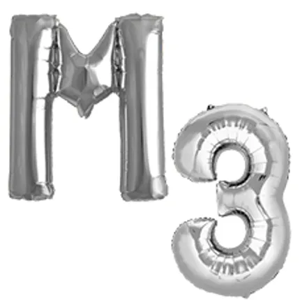 Custom Letter & Number Balloons 32"