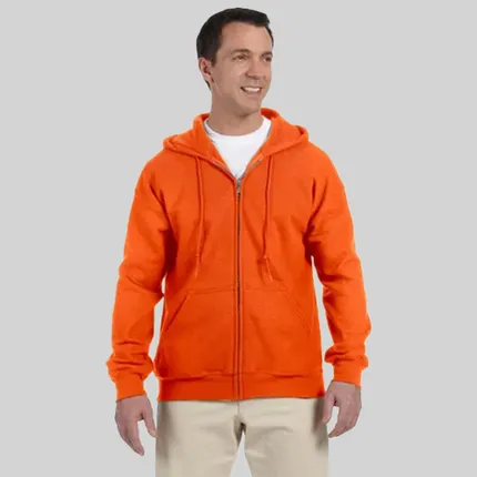 Gildan 9.3 oz. 50/50 Ultra Blend Full-Zip Hoodie - Dark/Colors