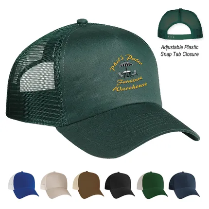 5 Panel Mesh Back Price Buster Cap - Embroidered