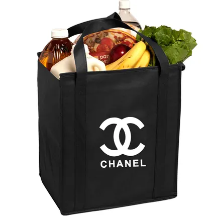 Insulated Large Non-Woven Grocery Tote 