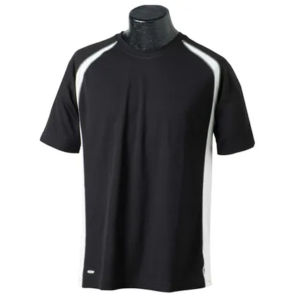 Alo Men's Short-Sleeve Colorblock T-Shirt - Dark/All