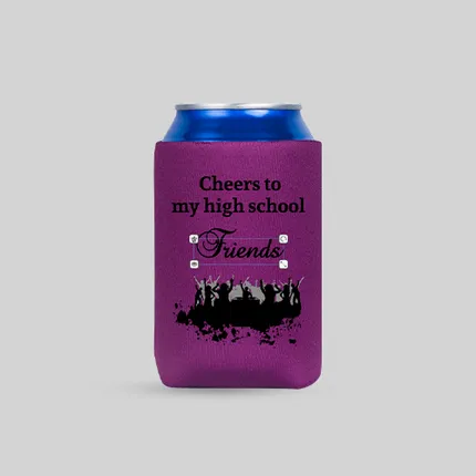 High School Can Cooler 