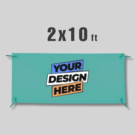 Vinyl Banner 2′ X 10′ 