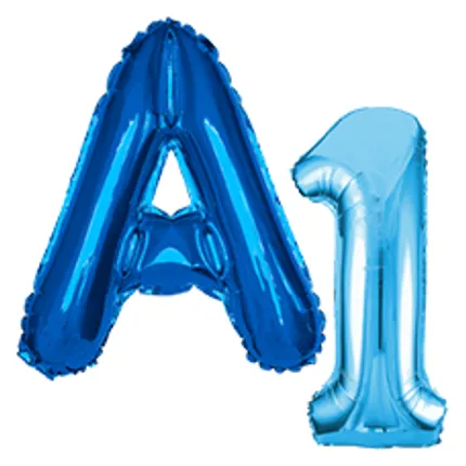 Custom Letter & Number Balloons