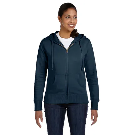Econscious Women's Organic/Recycled Full-Zip Hoodie - Dark/All