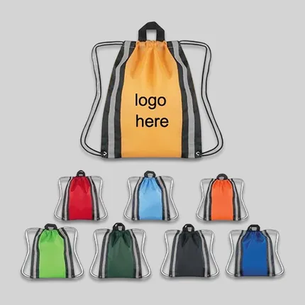 Reflective Stripe Backpack 