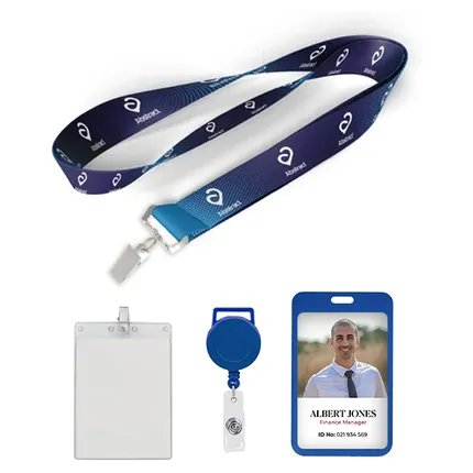 1 inch Dye Sublimation Lanyard-B