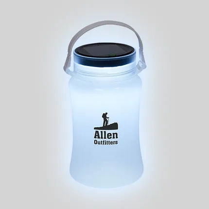 Foldable Waterproof Container with Solar Light