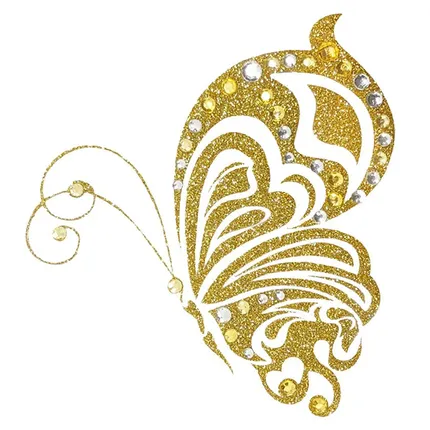 Glitter Tattoos - Temporary Tattoos - 1.5" x 3"