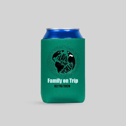 Family Trip Can Coolers 