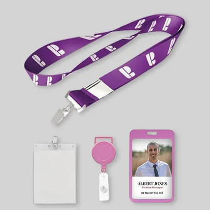 Price Saver Lanyard with Bull Dog Clip