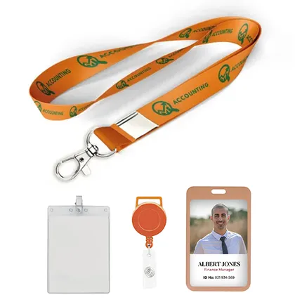 1/2 inch Price Saver Lanyard with Lobster Claw-A