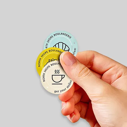 Round Stickers / Circle Stickers-4" Round